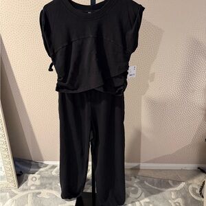 Free People Black Women's Jumpsuit NWT